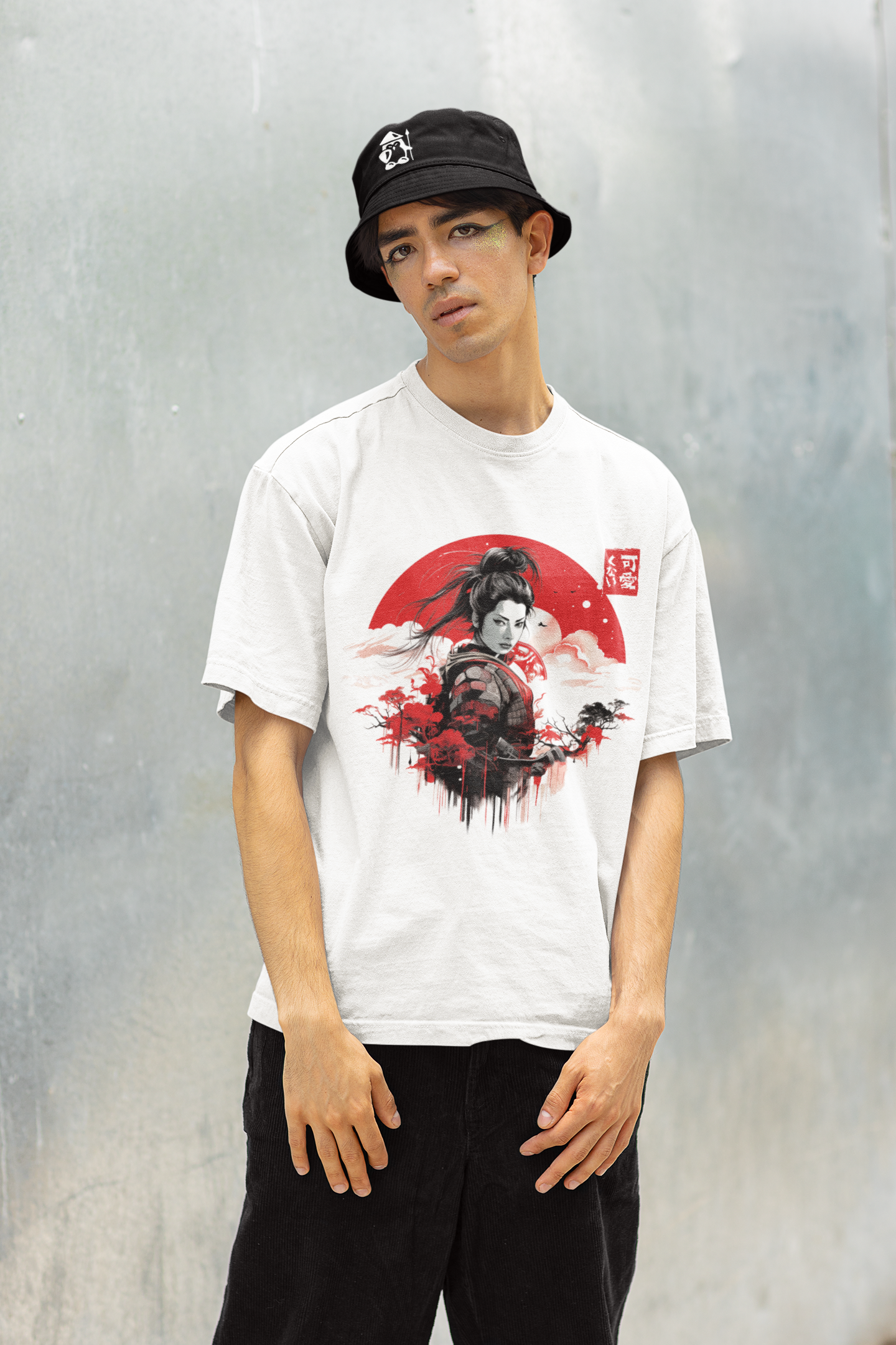 Japan Flag Samurai T-shirt | Unisex
