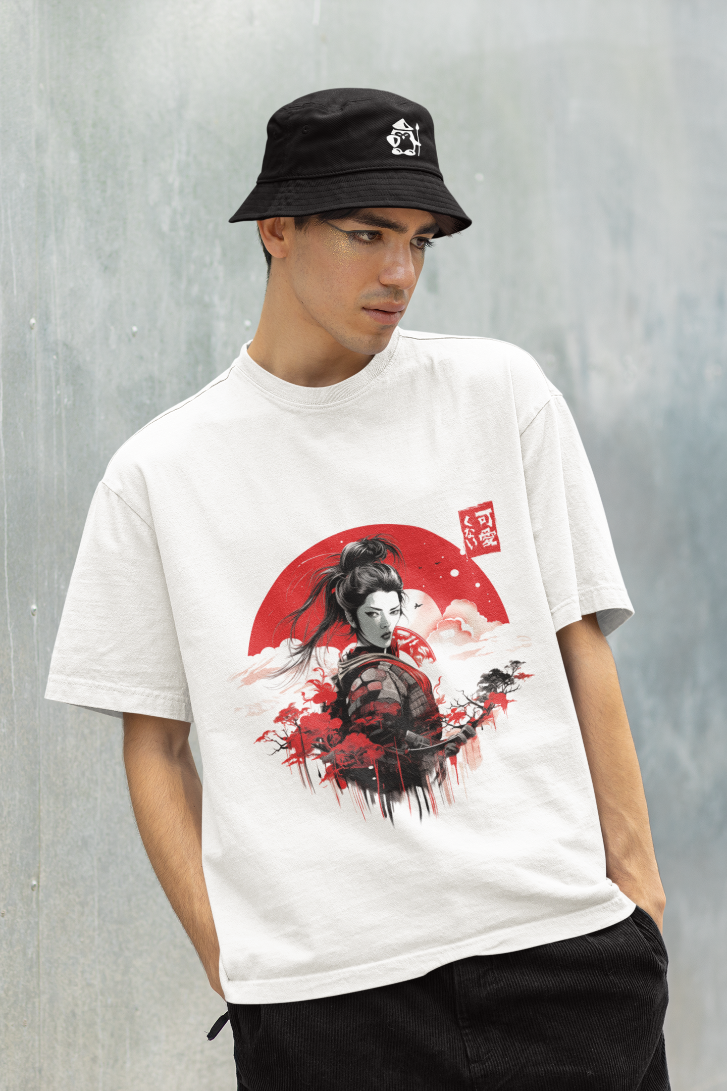 Japan Flag Samurai T-shirt | Unisex